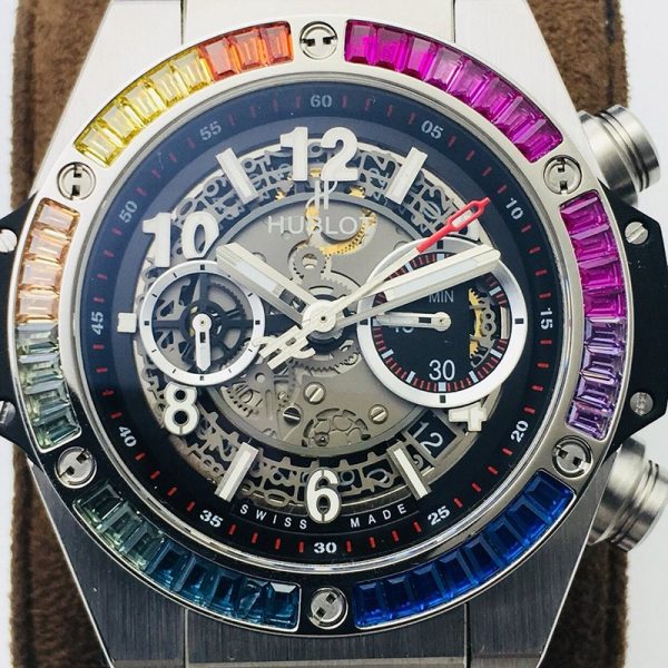 欲しい♡超限定♪ ウブロ 時計 スーパーコピー ビッグバン ウニコ チタニウムセラミック 411.NM.1170.RX - 画像 (3)