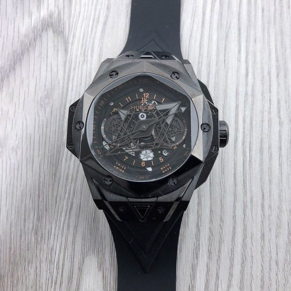 大人気！ウブロ 時計 偽物 ビッグバン ウニコ サンブルーII キングゴールド 世界限定100本 hub99606 - 画像 (3)