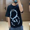 ★日本!!人気！モンクレールジーニアス 偽物【7 モンクレール FRAGMENT藤沢ヒロシ】Fragment スプレーロゴTシャツ mog49509 - 画像 (2)