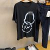 ★日本!!人気！モンクレールジーニアス 偽物【7 モンクレール FRAGMENT藤沢ヒロシ】Fragment スプレーロゴTシャツ mog49509 - 画像 (3)