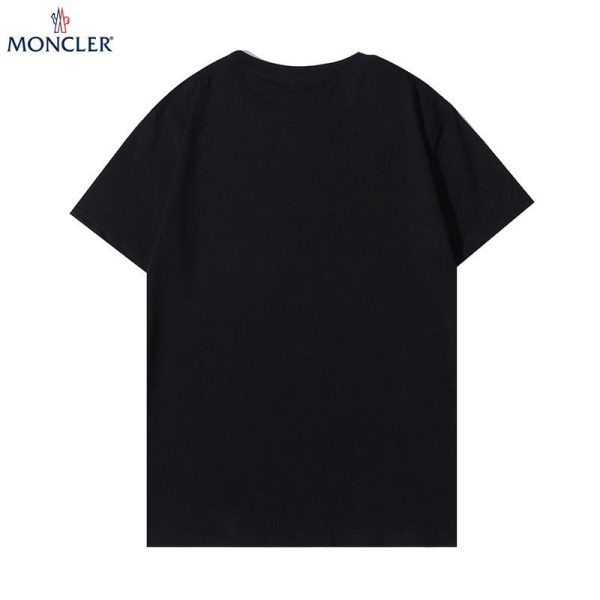 世界中で大人気♪モンクレール ダブルロゴ入りTシャツ 偽物 2色 mok37227 - 画像 (3)