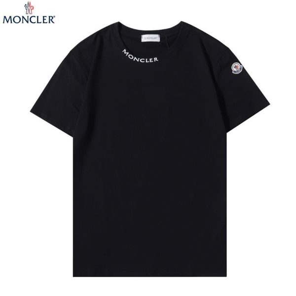 大人気！モンクレール カフスロゴ付き Tシャツ コピー 2色 moc99123 - 画像 (2)