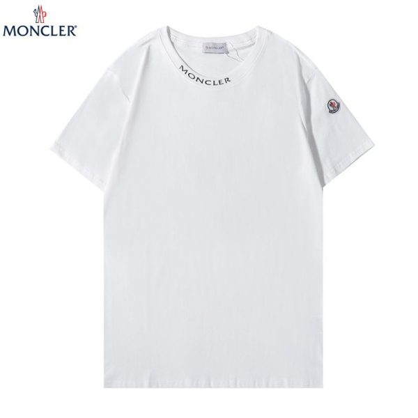 大人気！モンクレール カフスロゴ付き Tシャツ コピー 2色 moc99123 - 画像 (5)