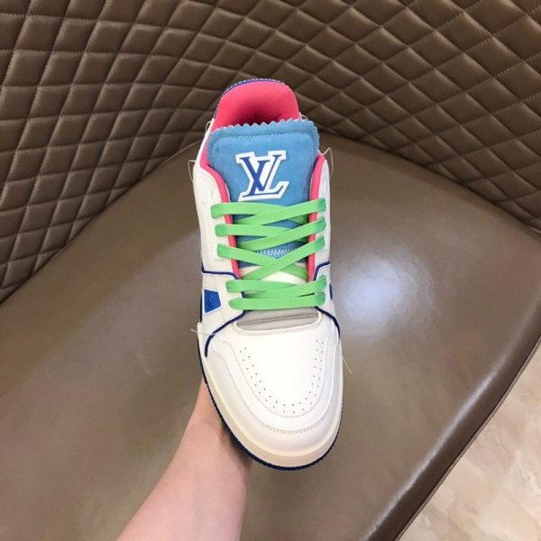 【限定カラー】ルイヴィトン スニーカー コピー トレイナー ライン オレンジ vug47624 - 画像 (7)