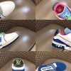 【限定カラー】ルイヴィトン スニーカー コピー トレイナー ライン オレンジ vug47624 - 画像 (9)