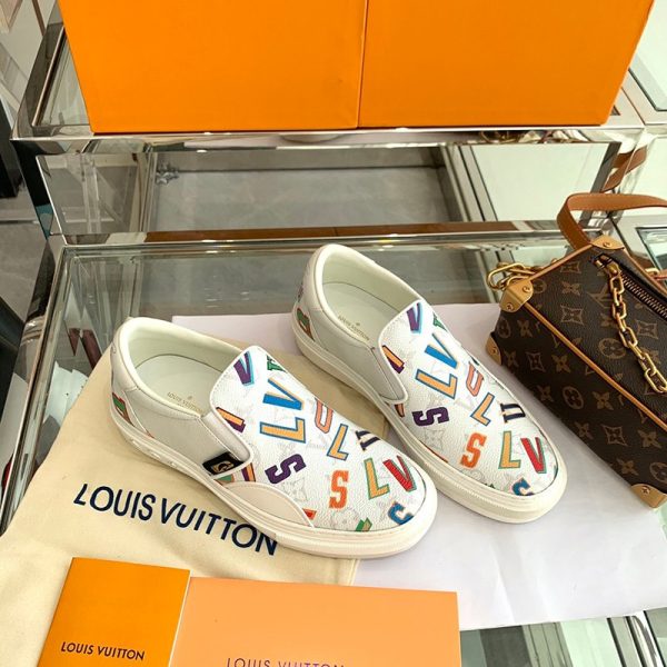 [送料無料] ルイヴィトン スニーカー 偽物 ☆LV x NBA コラボ☆LVオリ・ライン vuz44123 - 画像 (8)