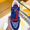 21-22AW ルイヴィトン コピー スニーカー☆コラボ☆LVオリ・ライン LVトレーナー ブルー vuk93716 - 画像 (5)