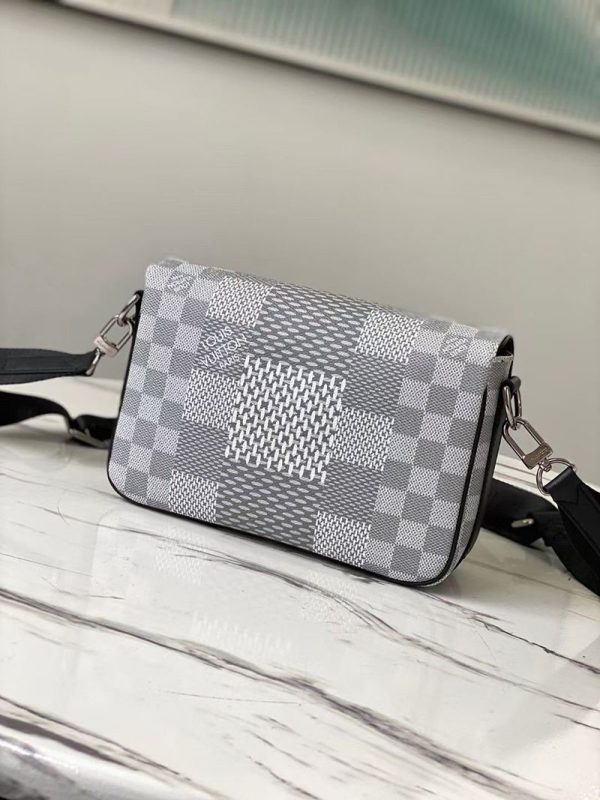 日本未入荷ルイヴィトン ステュディオメッセンジャー コピー★ショルダーバッグ ダミエ アンタークティカ N50014 - 画像 (3)