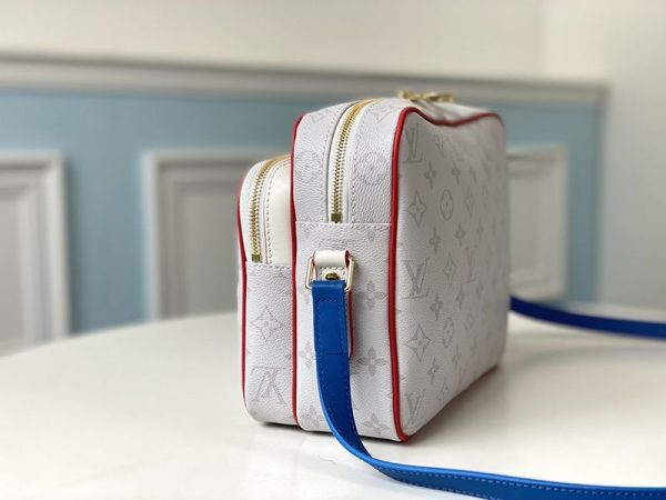[送料無料]ルイヴィトン x NBA コラボ NIL メッセンジャー コピー ショルダーバッグ★ホワイトモノグラム M85141 - 画像 (2)