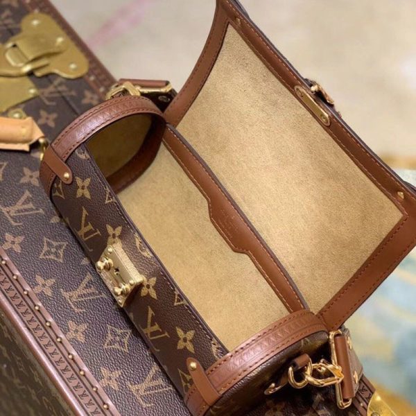 【即発】​ルイヴィトン ショルダーバッグ 偽物 パピヨントランク バッグ モノグラム M57835 - 画像 (9)