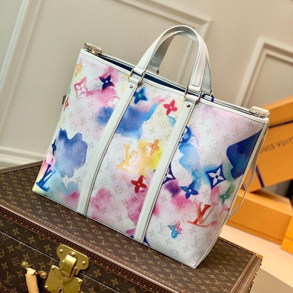 【日本未発売】​ルイヴィトン トートバック コピー ウォーターカラー モノグラム M45754 - 画像 (2)
