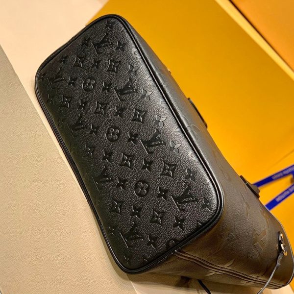 【大人気】ルイヴィトン ネヴァーフルMM コピー ブラック モノグラム アンプラント トートバッグ M45685 - 画像 (4)