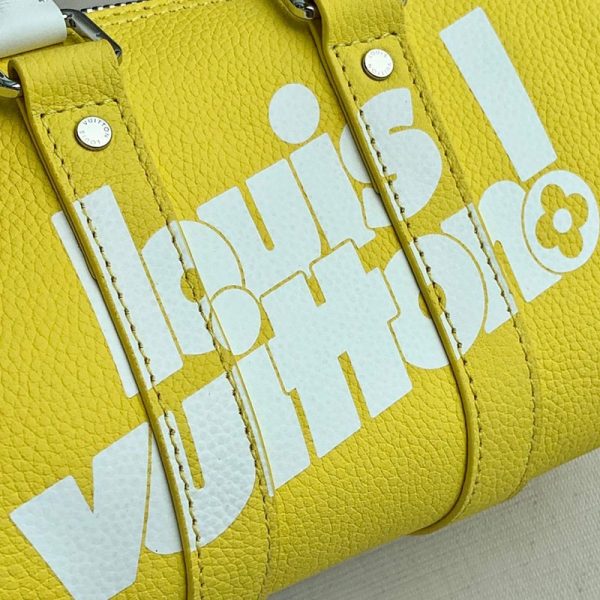 21-22AW ​ルイヴィトン ショルダーバッグ コピー キーポル XS イエロー M80842 - 画像 (5)