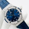 希少色 ウブロ 時計 偽物 クラシックフュージョン チタニウム ダイヤモンド hul34925 - 画像 (9)