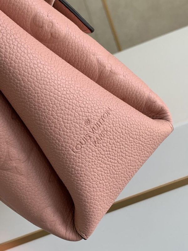 欲しい♡超限定♪ルイヴィトン ジョルジュ BB 偽物 バッグ★2way モノグラム グレインレザー ショルダーバッグ♪ローズプードル M53942 - 画像 (5)