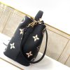 【日本未発売】ルイヴィトン ネオノエ MM 偽物 バッグ★バイカラー モノグラム ブラック ベージュ M45497 - 画像 (2)