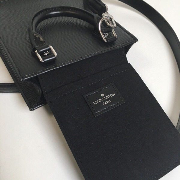 関税負担なしルイヴィトン プティットサックプラ 偽物 エピ★ノワール ショルダーバッグ M69441 - 画像 (8)
