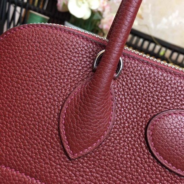 定番 エルメス ボリード31 偽物 エトープ シルバー金具 ero80369 - 画像 (5)