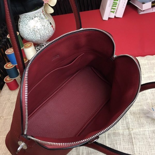 定番 エルメス ボリード31 偽物 エトープ シルバー金具 ero80369 - 画像 (8)