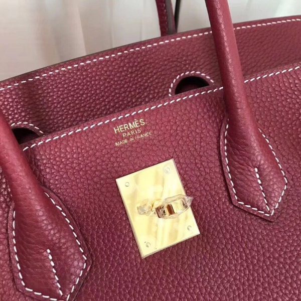 大人気！エルメス バーキン 偽物トゴ ゴールド金具 ery28008 - 画像 (9)
