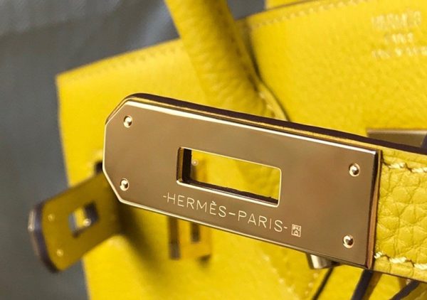一目惚れ♪ エルメス バーキン 偽物 トゴ ゴールド金具 erq88987 - 画像 (7)