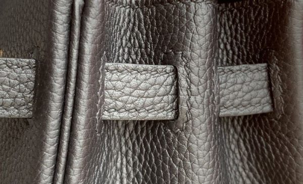 目を惹くカラー エルメス バーキン25 偽物トゴ ゴールド金具 ery15789 - 画像 (6)