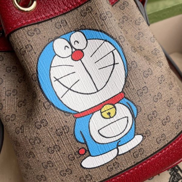 ★日本!!人気！ドラえもんxグッチ★GGロゴミニバケツバッグコピー グッチ ドラえもん guf08986 - 画像 (5)