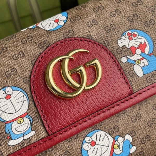 稀少 グッチ×ドラえもん コラボベルトバッグ偽物647817 2TJBG 8587 - 画像 (5)
