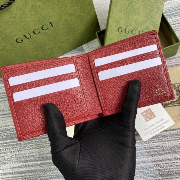 完売前に！グッチ＆ドラえもんコラボ 二つ折り財布 偽物 gue43637 - 画像 (6)
