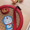 超希少！【コラボ】ドラえもん x グッチ コピー ショルダーバッグ gup25087 - 画像 (7)