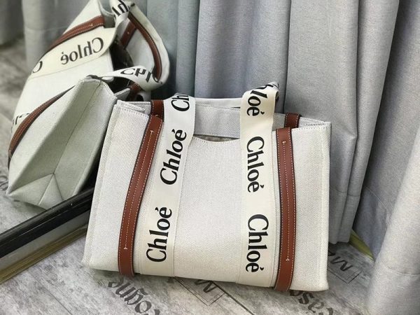 ★関税/送料込★ クロエ ウッディ コピー ミディアム トートバッグ 2モデルサイズ CHC21US383E6690U - 画像 (3)