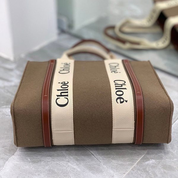 大人気！クロエ woody 偽物 トートバッグ ミディアム 3モデルサイズ CHC21WS383F3726E - 画像 (5)