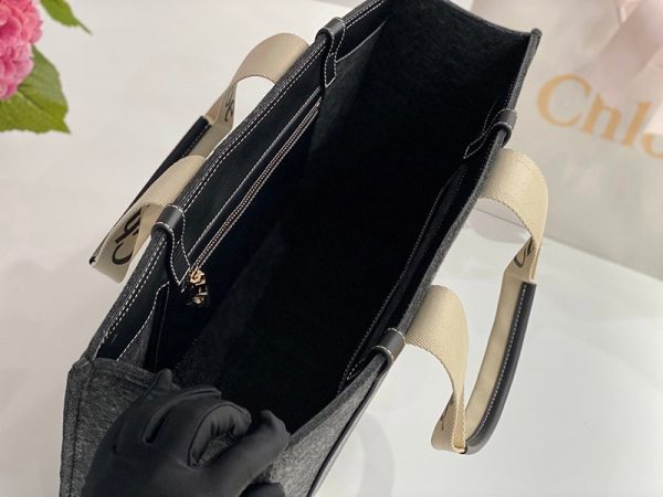 日本未入荷 クロエ woody 偽物 ミディアムトートバッグ 3モデルサイズ CHC21WS383F37053 - 画像 (8)