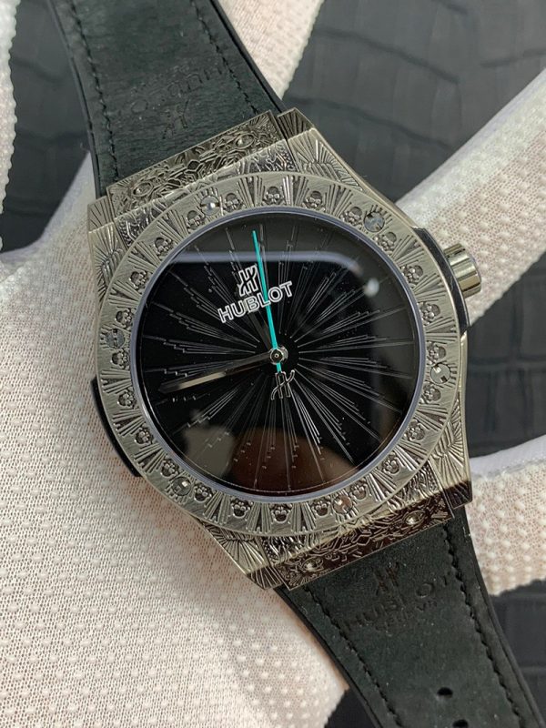 稀少 ウブロ スーパーコピー 時計 クラシックフュージョン チタニウム huk62637 - 画像 (2)