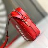 21-22AW 新作 シュプリーム ​ルイヴィトン ショルダーバッグ コピー Leather Danube PM Shoulder Bag Red 赤 vue71778 - 画像 (2)