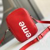 21-22AW 新作 シュプリーム ​ルイヴィトン ショルダーバッグ コピー Leather Danube PM Shoulder Bag Red 赤 vue71778 - 画像 (3)