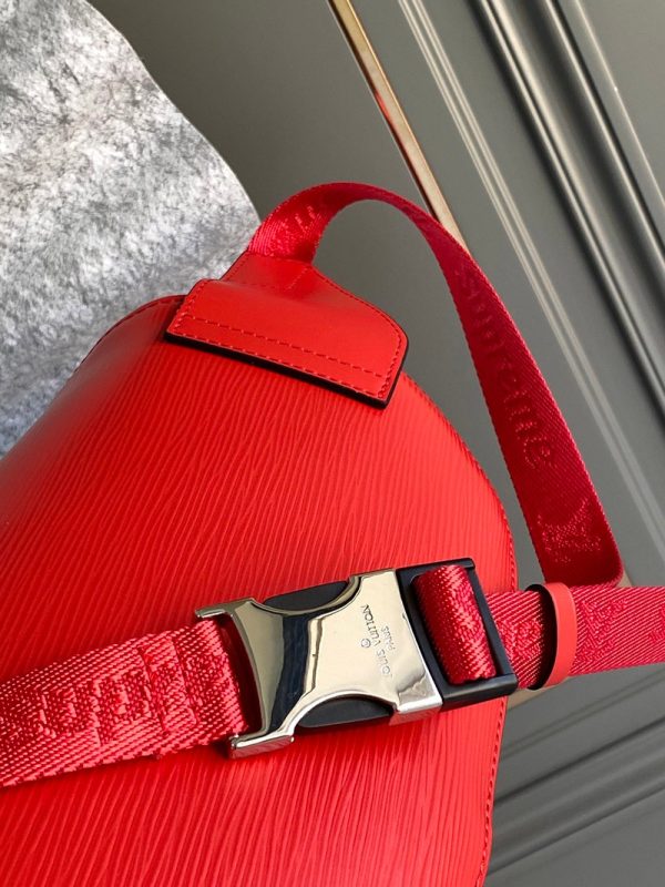 新作 シュプリーム × ルイヴィトン ショルダーバッグ コピー コラボ バムバッグ BUMBAG RED 赤 vur60762 - 画像 (6)