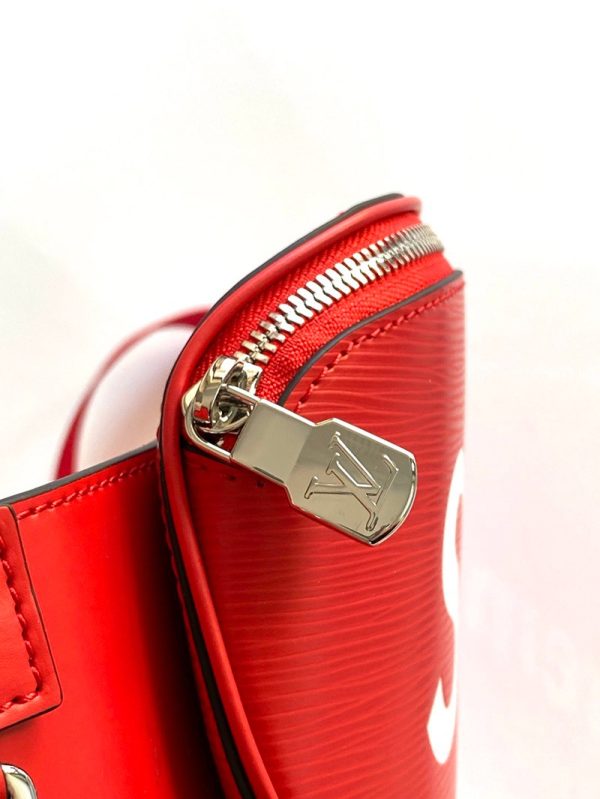新作 シュプリーム × ルイヴィトン ショルダーバッグ コピー コラボ バムバッグ BUMBAG RED 赤 vur60762 - 画像 (7)