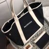 送料込バレンシアガ ネイビーカバス スーパーコピー M トート ブラック×ベージュ バレンシアガ 偽物 bab31528 - 画像 (5)