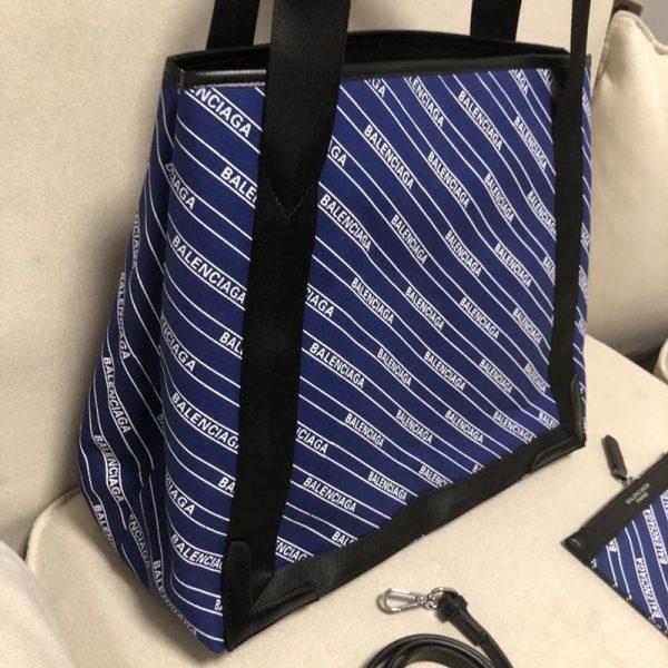 ☆超人気☆バレンシアガ トートバッグ コピー/NAVY CABAS S ネイビーカバス bam92594 - 画像 (3)