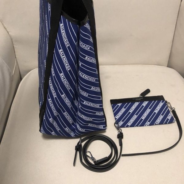 ☆超人気☆バレンシアガ トートバッグ コピー/NAVY CABAS S ネイビーカバス bam92594 - 画像 (6)