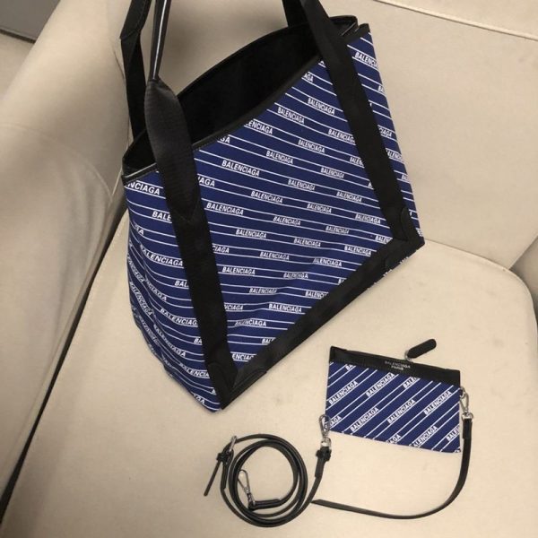 ☆超人気☆バレンシアガ トートバッグ コピー/NAVY CABAS S ネイビーカバス bam92594 - 画像 (7)