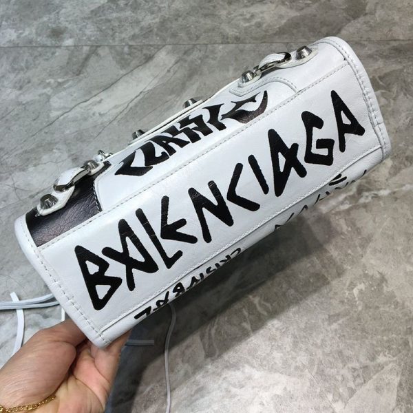 稀少バレンシアガ シティXS コピー ハンドバッグ グラフィティ クラシック bag40486 - 画像 (6)