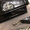 春もの新作【バレンシアガ】シャープ クロコサッチェル 偽物 レザーショルダーXS bam61440 - 画像 (8)