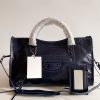 日本未入荷バレンシアガ☆クラシック シティバッグ 偽物☆ネイビーブルー baj11263