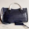 日本未入荷バレンシアガ☆クラシック シティバッグ 偽物☆ネイビーブルー baj11263 - 画像 (3)