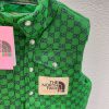 送料込 グッチ×ノースフェイス モノグラム ダウン ベストコピー Noe97888 - 画像 (2)