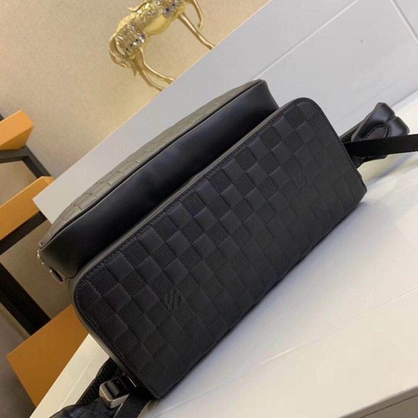 限定【希少】ルイヴィトン キャンパス・バックパック偽物  ダミエ レザー N40094 - 画像 (5)