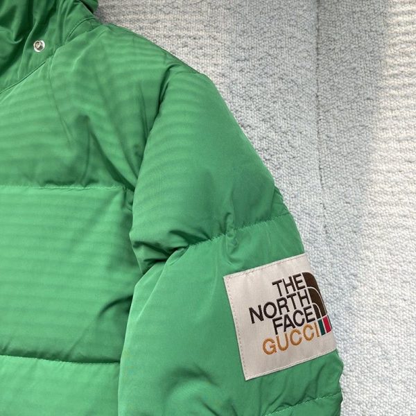 人気No1グッチ ノースフェイス コラボ ナイロンジャケット偽物 アウター ロゴ Nol38277 - 画像 (8)
