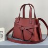 21-22AW ☆新作☆ ロエベ ショルダーバッグ  偽物 ゲート トップハンドル ミニ loq82400 - 画像 (2)